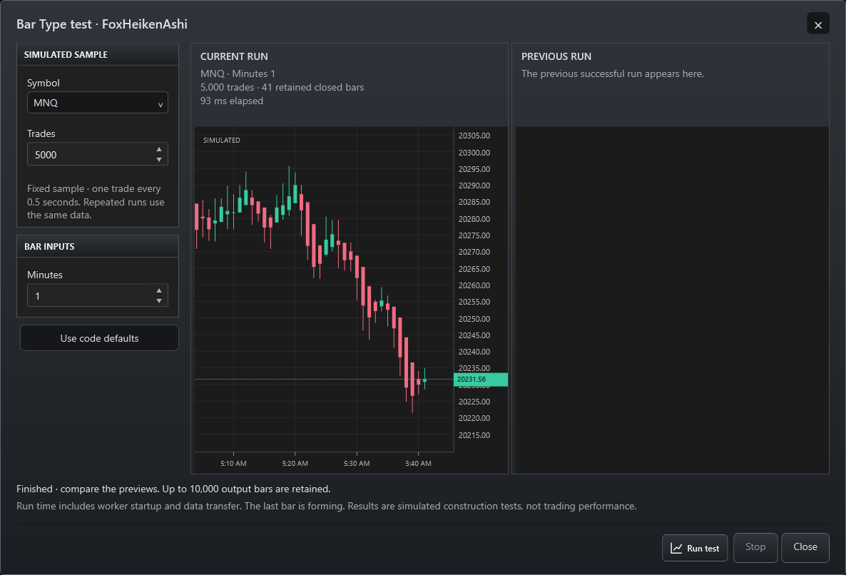 FoxTraderPro: See what your bar type actually builds.