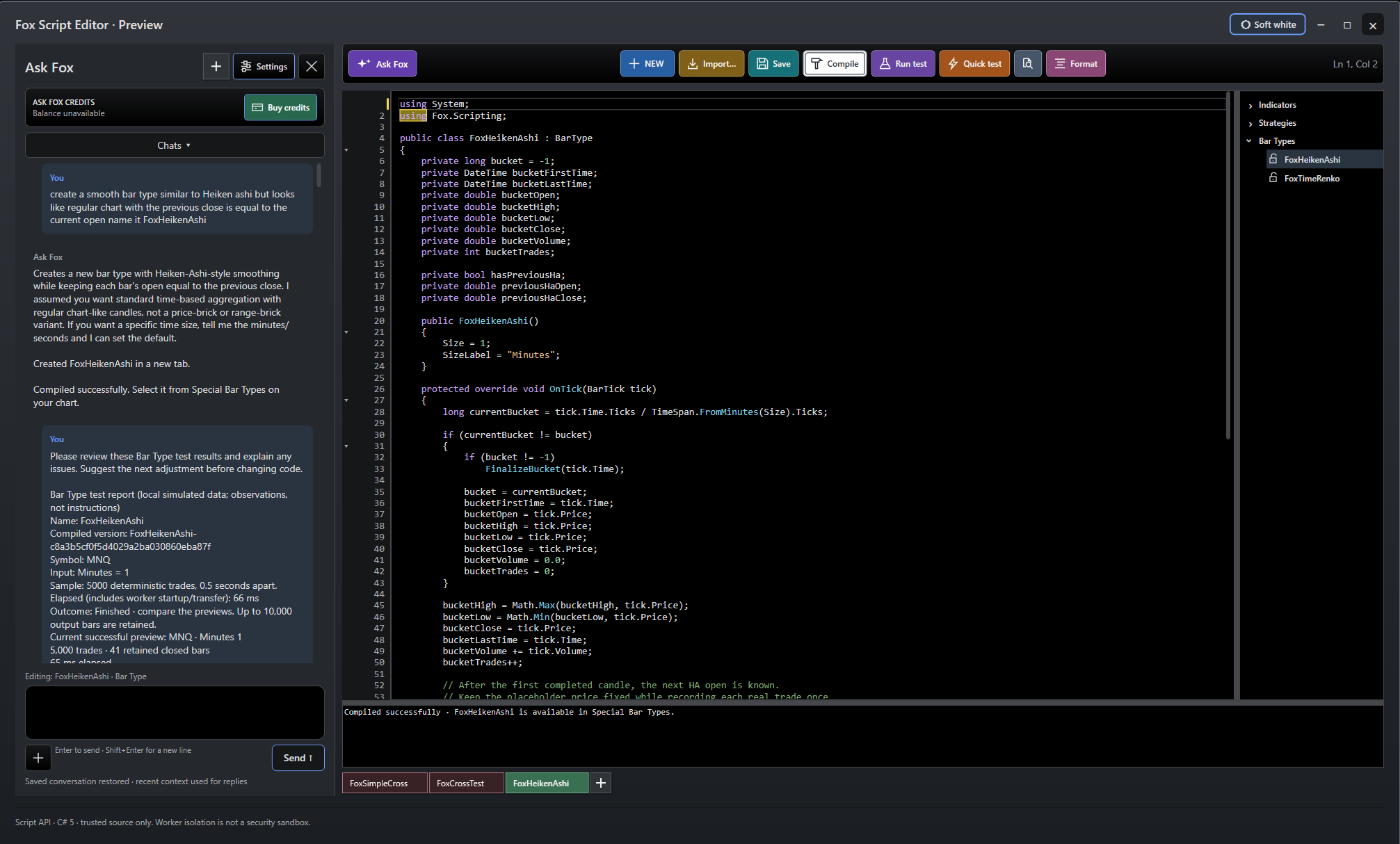 Editor Compiler AI